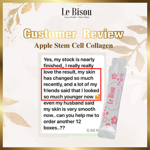 Le Bisou Botanical Beverage Raspberry, Sakura Flower And Collagen - Image 10